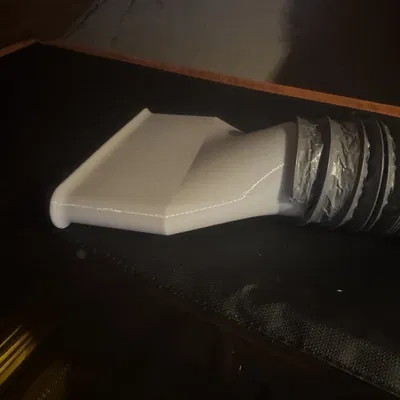 Ống dẫn khí xả cửa sổ dạng phẳng đường kính 75 mm