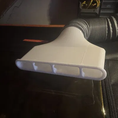 Ống dẫn khí xả cửa sổ dạng phẳng đường kính 75 mm