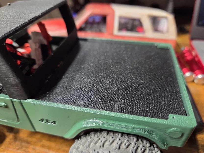 Nắp thùng (bed cover) cho Jeep SCX24 - Image 1