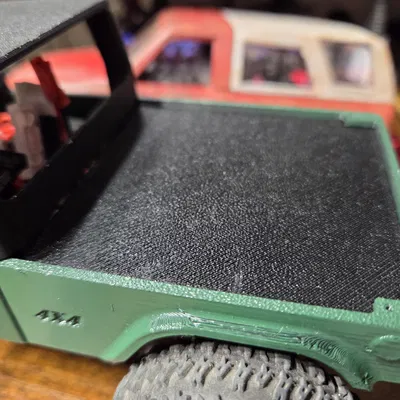 Nắp thùng (bed cover) cho Jeep SCX24