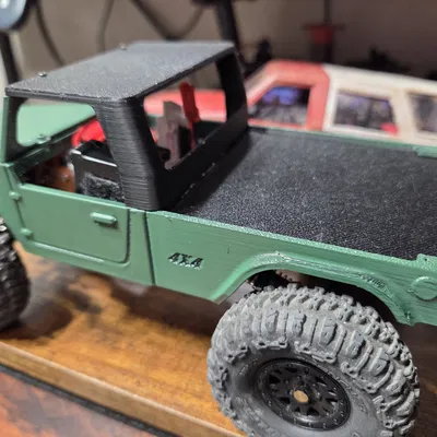 Nắp thùng (bed cover) cho Jeep SCX24