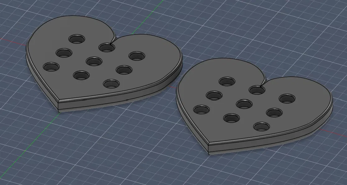 Heart_magnet_fidget_toy - Đồ chơi fidget nam châm hình trái tim - Image 2