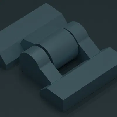 Bản lề đơn giản - Không cần Supports