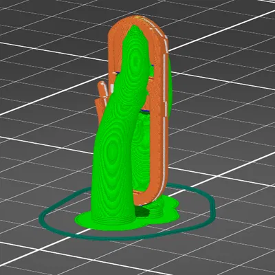 Kluzák cho líp nhựa / Snap glider cho plastic rails