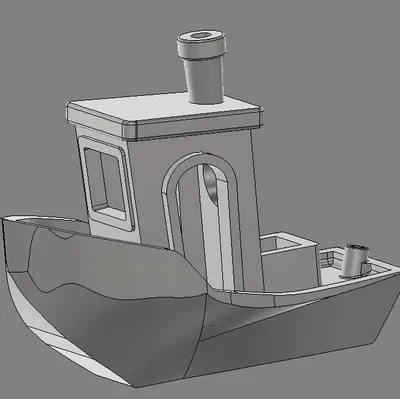 Mẫu luyện tập Benchy tỉ lệ 50%