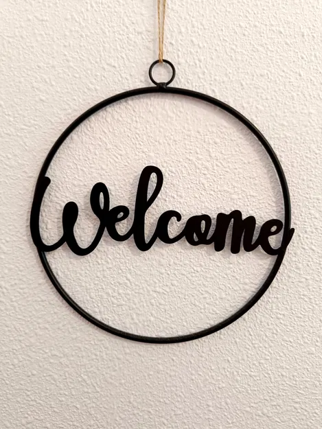 Happiness Wellcome - Trang trí treo tường (Hang-Wall decoration) - Image 11