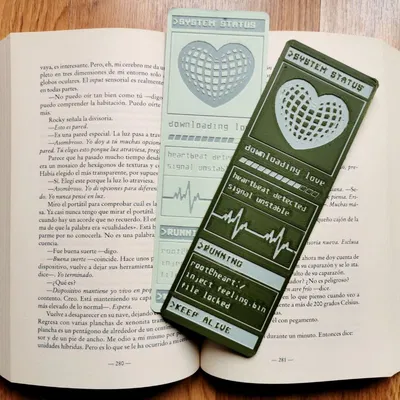 CyberLove Bookmark – Bookmark Tình Yêu Phong Cách UI Retro