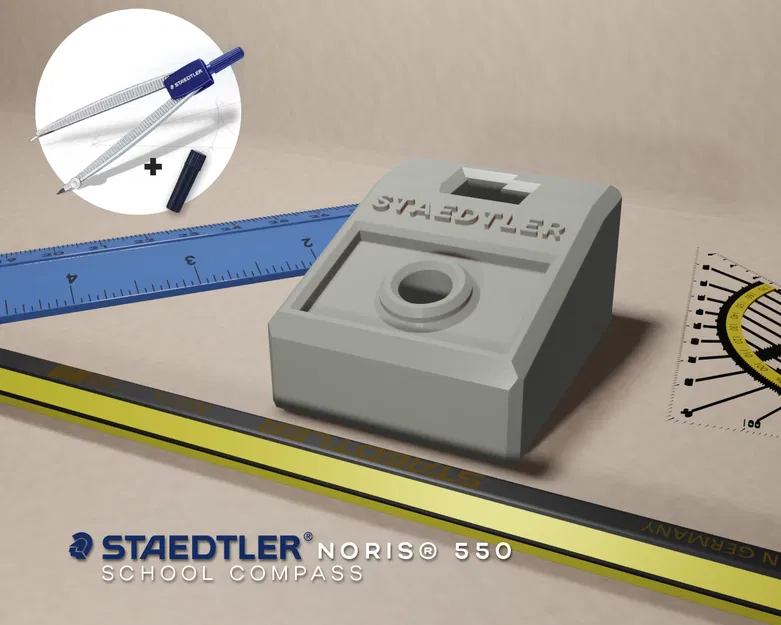 Giá đỡ compa Staedtler Noris 550 (Staedtler Compass Holder) - Image 1