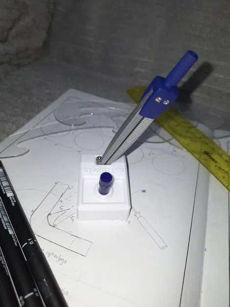 Giá đỡ compa Staedtler Noris 550 (Staedtler Compass Holder) - Image 3