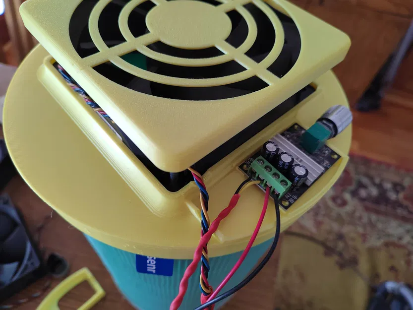 Bộ lọc không khí cho quạt 120mm (Air filter 120mm fan) - Image 2