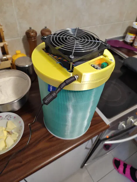 Bộ lọc không khí cho quạt 120mm (Air filter 120mm fan) - Image 4