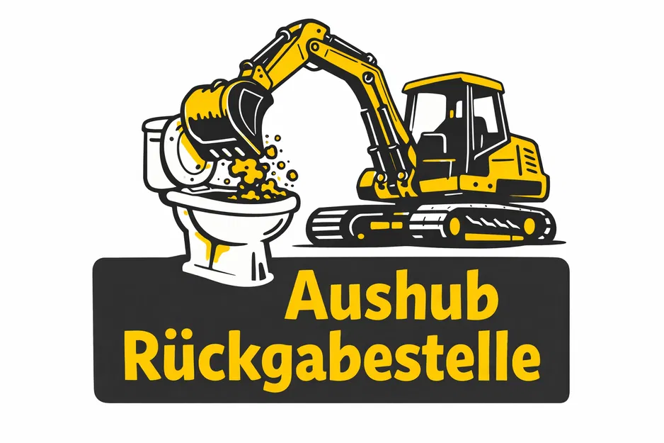 Biển báo WC vui nhộn – Funny Toilet Sign WC Schild Lustig Bagger - Image 1