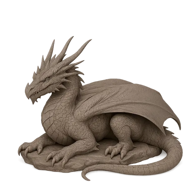 Rồng Đang Nghỉ Ngơi (Dragon Resting) - Image 3