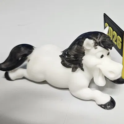 Ngựa in 3D – Năm Ngọ (Year of the Horse) 2026