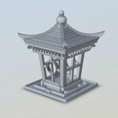 Máng ăn chim phong cách Trung Hoa (Chinese Style Bird feeder)