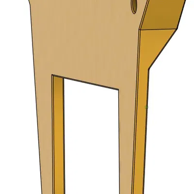 Khung lắp cho thermometer/hygrometer số cho dự án PrintClosure