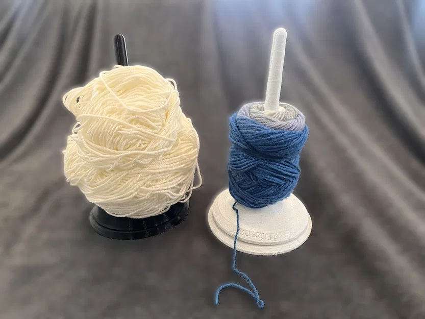 Wollerolle (Wolle abroller) – Giá đỡ tháo cuộn sợi len - Image 3