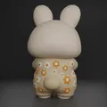 Thỏ Dễ Thương Cầm Trái Tim – Bunny STL In 3D - Thumbnail 3