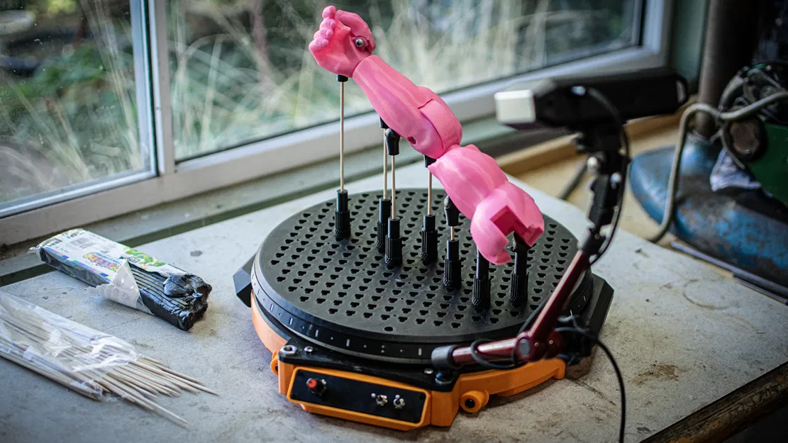 Bàn xoay Fixit System cho scanning/quay video (turntable motor) - Image 1