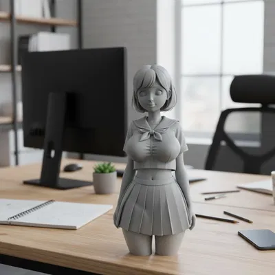 Cô gái Nhật Bản trong đồng phục học sinh 2