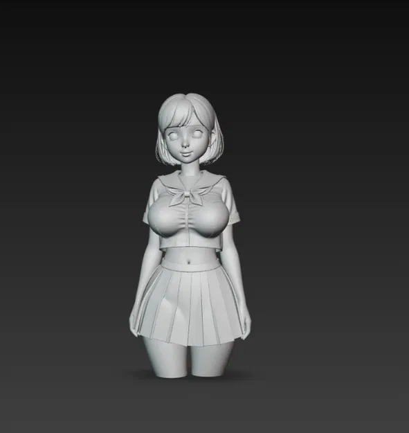 Cô gái Nhật Bản trong đồng phục học sinh 2 - Image 2