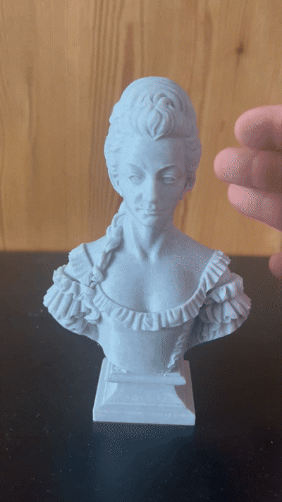 Marie-Antoinette Josèphe Jeanne de Habsbourg-Lorraine – Tượng bán thân