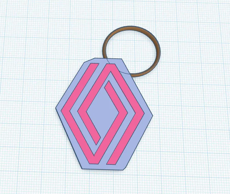 Móc khóa Renault - Image 1