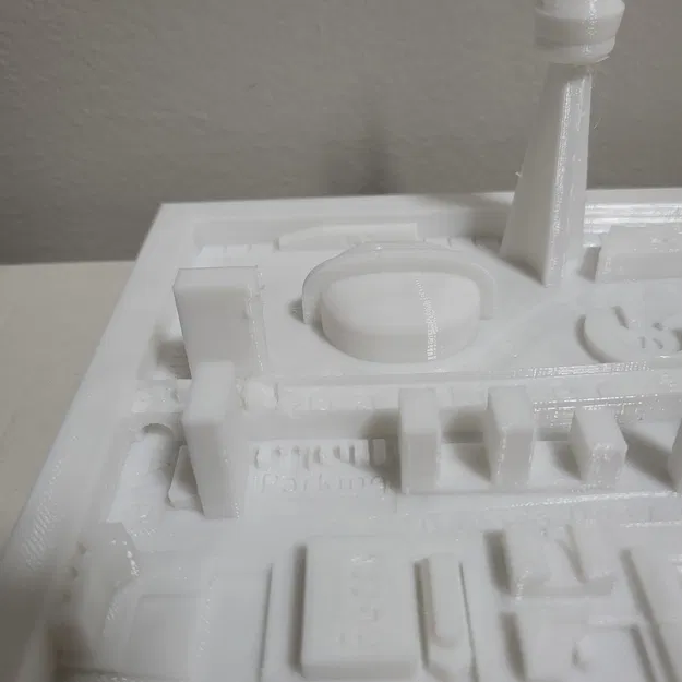 Mô hình thu nhỏ đường chân trời Toronto (CN Tower & Rogers Centre) - Image 2