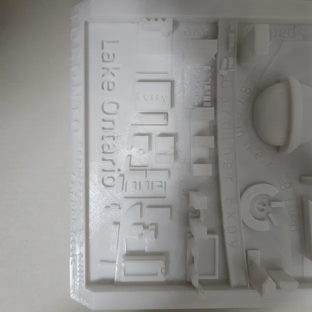 Mô hình thu nhỏ đường chân trời Toronto (CN Tower & Rogers Centre) - Image 4