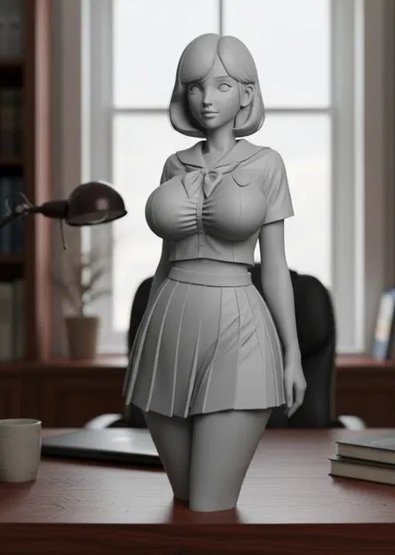 Cô gái sexy trong đồng phục học sinh 2 - Image 1