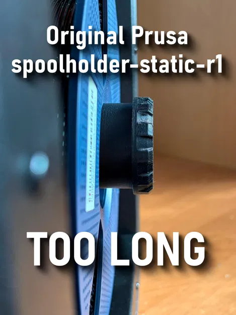 Prusa CORE One+ Compact Spool Holder [Bản ngắn] - Image 2