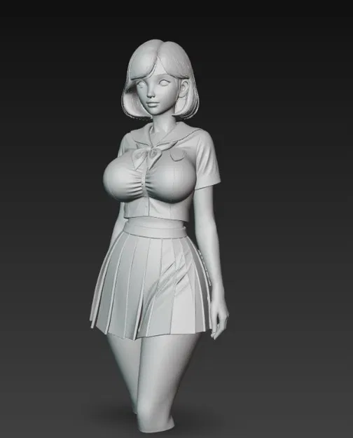 Cô gái sexy trong đồng phục học sinh 2 - Image 2