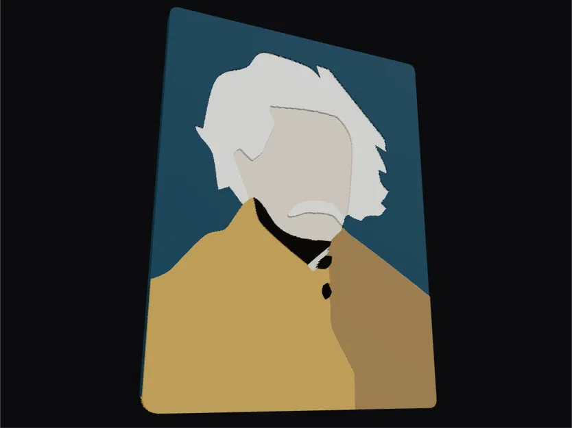 Albert Einstein hueforge - Image 1