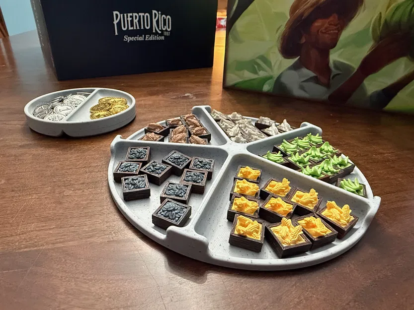 Khay Resource & Coin cho Puerto Rico 1897 SE (xếp chồng, để bàn & lưu trữ) - Image 2