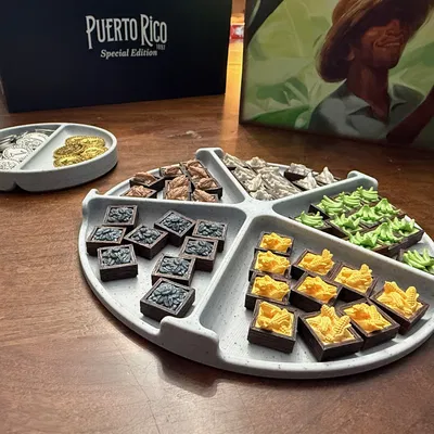 Khay Resource & Coin cho Puerto Rico 1897 SE (xếp chồng, để bàn & lưu trữ)