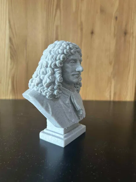 Antoni(e) (Antoine) van Leeuwenhoek - Tượng bán thân - Image 2