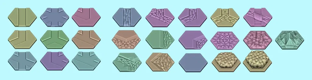 Hex Quest World Mapping System (+Update 1) – Hệ thống map thế giới dạng hex in 3D - Image 5