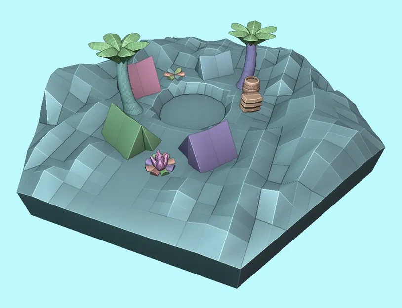 Hex Quest World Mapping System (+Update 1) – Hệ thống map thế giới dạng hex in 3D - Image 24