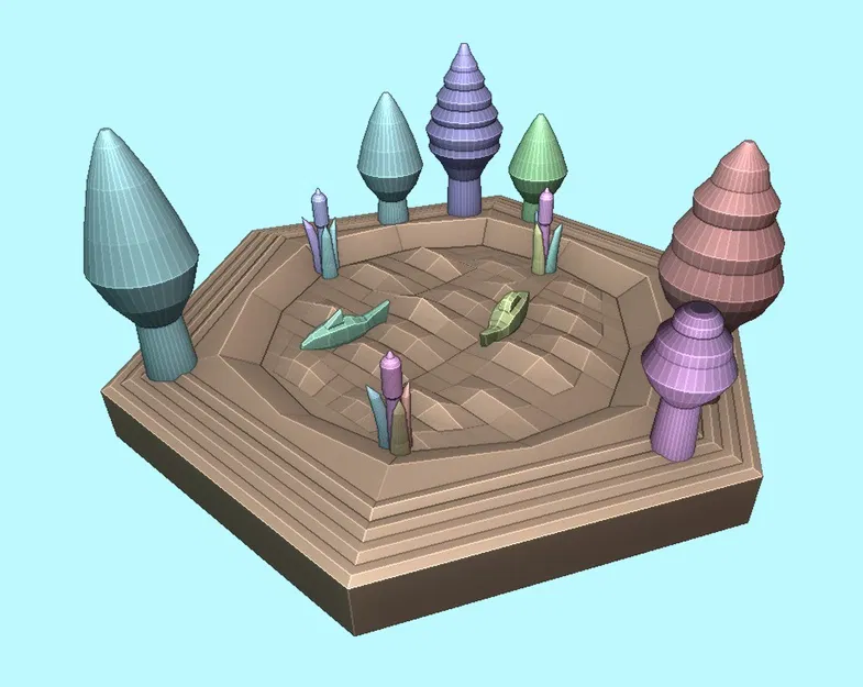 Hex Quest World Mapping System (+Update 1) – Hệ thống map thế giới dạng hex in 3D - Image 25