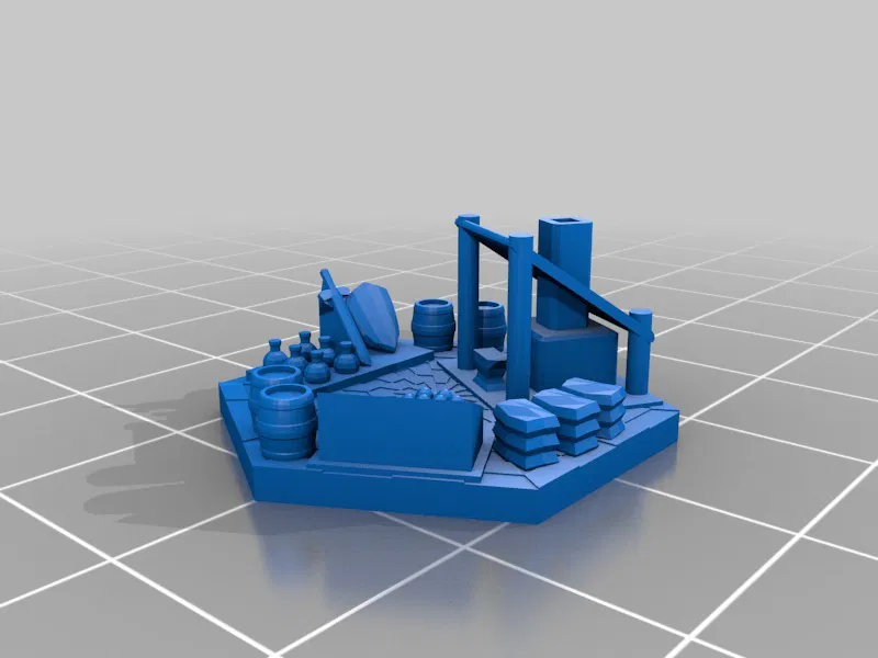 Hex Quest World Mapping System (+Update 1) – Hệ thống map thế giới dạng hex in 3D - Image 48