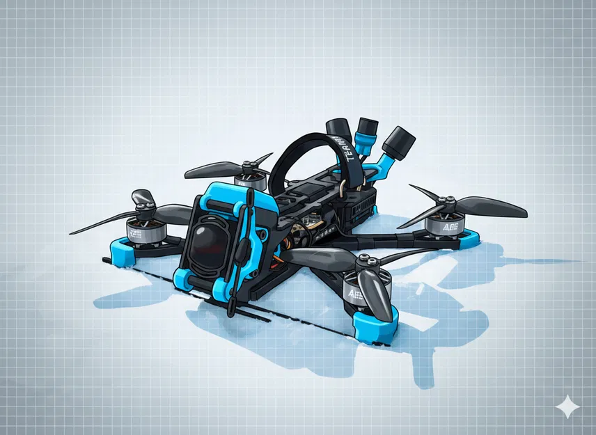 Bộ TPU JeNo 3 Mountain Rider (JeNo 3" classic frame, bản standoff 2mm) - Image 2