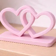 Heart love gift – Trái tim trong trái tim làm chân đế