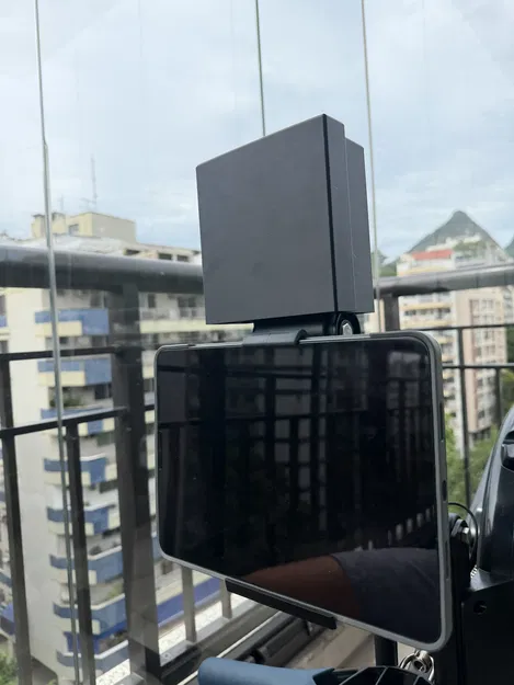 Giá nối dài gắn iPad Pro 12.9" cho Concept2 RowErg PM5 - Image 5