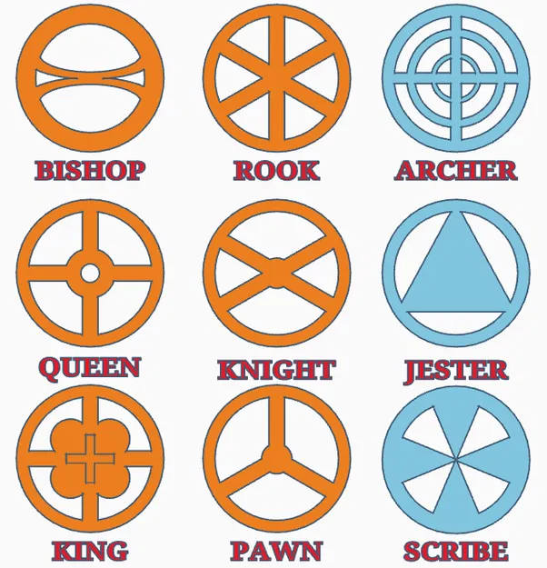 Bộ Cờ Vua 3D In Được Có Thể Tùy Biến (Customizable+3D Printable Chess Set) - Image 12