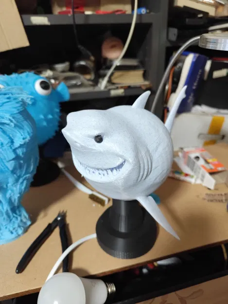 Đèn cá mập bự ú (Tubby shark lamp) - Image 3