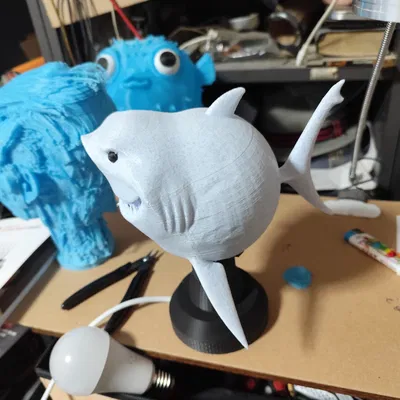 Đèn cá mập bự ú (Tubby shark lamp)