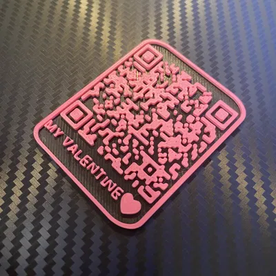 Tình yêu gói gọn trong một QR-Code 3D =)