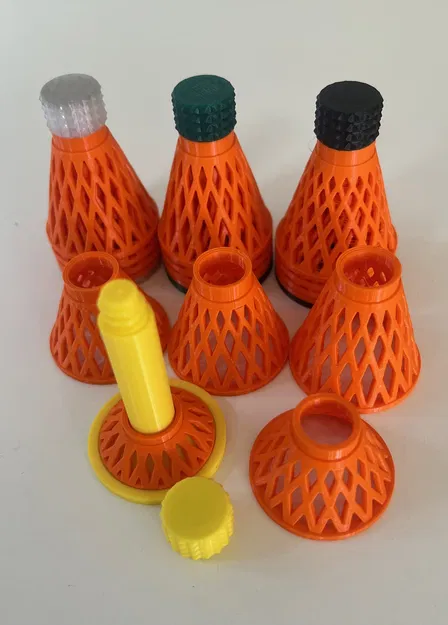 Bộ tee golf trong nhà kèm holder - Image 1