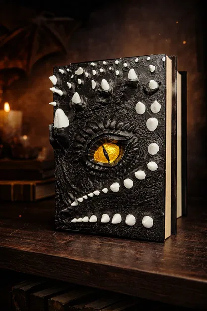 Bìa Sách Tự Làm Họa Tiết Rồng (Bookcover Dragon Design) - Image 1