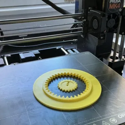 Spirograph In 3D Printed